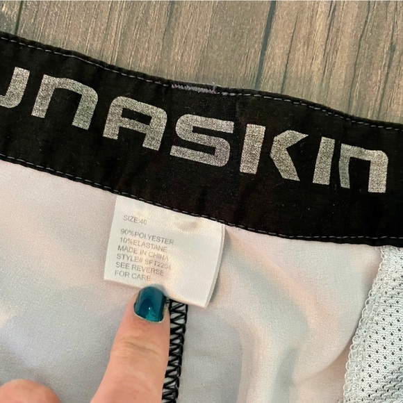 Tunaskin Mens Dark Gray Charcoal Boardshorts Size 40 - Picture 5 of 6